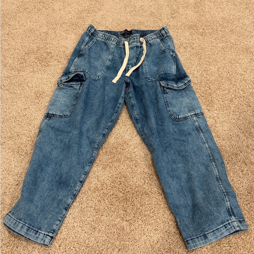 Women’s GAP Light Blue Denim Easy Jeans large